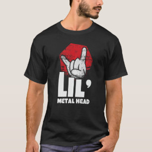 Camiseta Rocker Hand Metalizado Rótulo Rock Rock Lover Litt