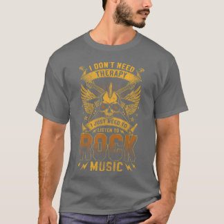 Camiseta Rocker Music Drums Rock And Roll friend