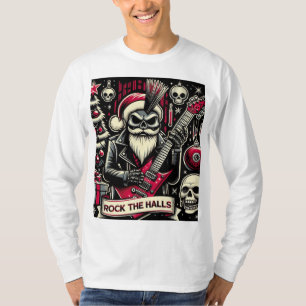 Camiseta Rocker padre navidad 