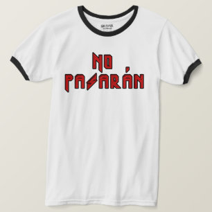 Camiseta Rocker Retro - No Pasaran