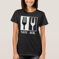Rocker Rock Metalizado Plastic Fork Rock