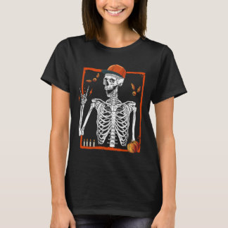 Camiseta Rocker Skeleton Hand Rock On Costume Funny Hallowe