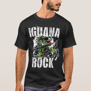 Camiseta Rockero de Iguana Rock Lizard