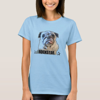 Camiseta Rockero Pug