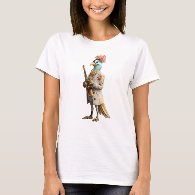 Camiseta Rockero retro posh (Anverso)