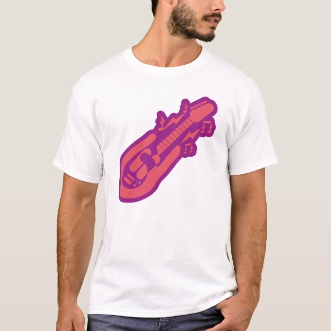 CAMISETA ROCKERUM MAGNET ROCK BY MASANSER PIXELAT (Anverso)
