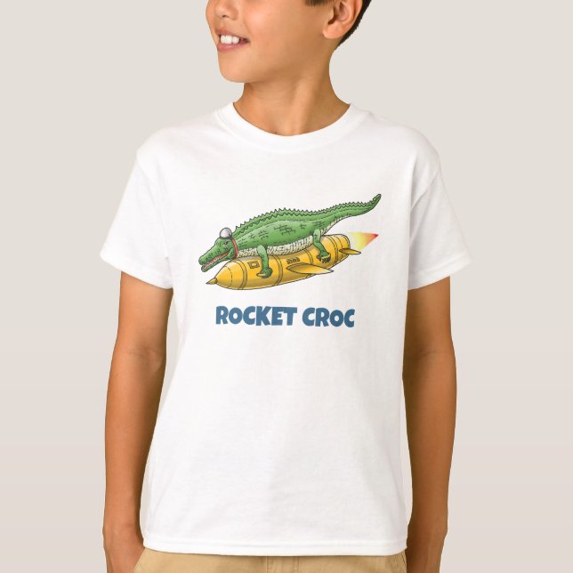 Camiseta Rocket Croc (Anverso)