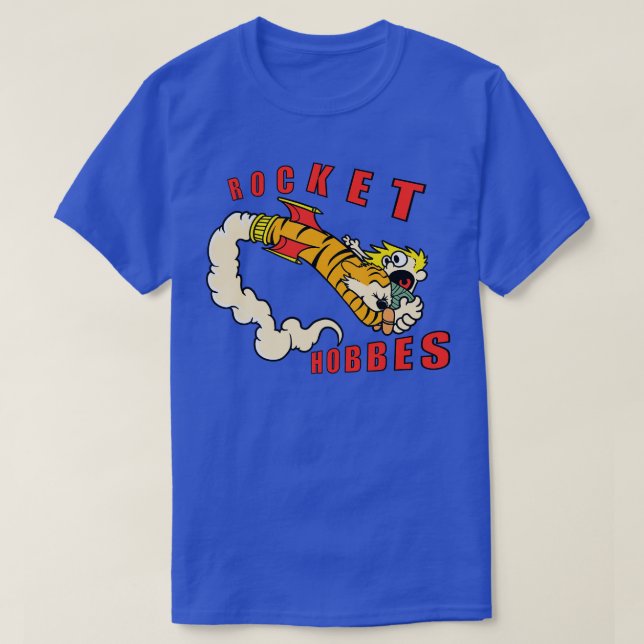 Camiseta Rocket Hobbes (Diseño del anverso)