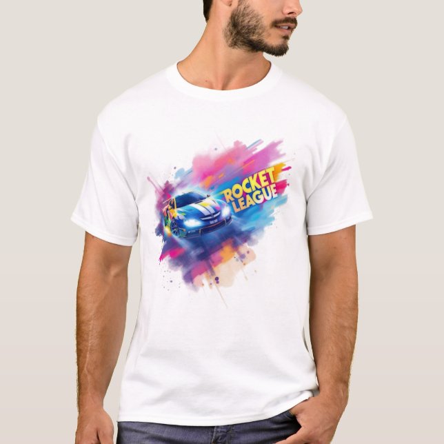 Camiseta Rocket League Rush (Anverso)