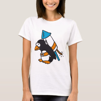 Camiseta rocket penguin