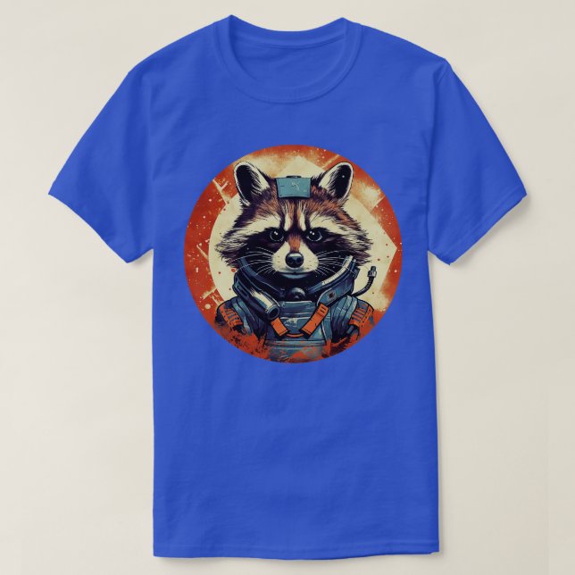 Camiseta Rocket Raccoon 3 (Diseño del anverso)