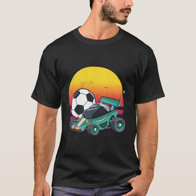 Camiseta Rocket Rc Soccer Car League (Anverso)