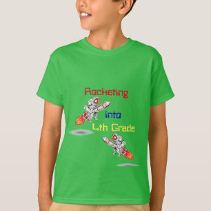 Camiseta Rocketing en cuarto grado
