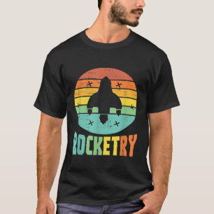 Camiseta Rocketry Vintage Rocket Science Rocket