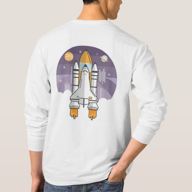 Camiseta Rocketship (Reverso)