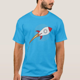Camiseta Rocketship rojo