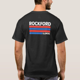 Camiseta Rockford Illinois Il Keepsake La Ciudad Forestal R