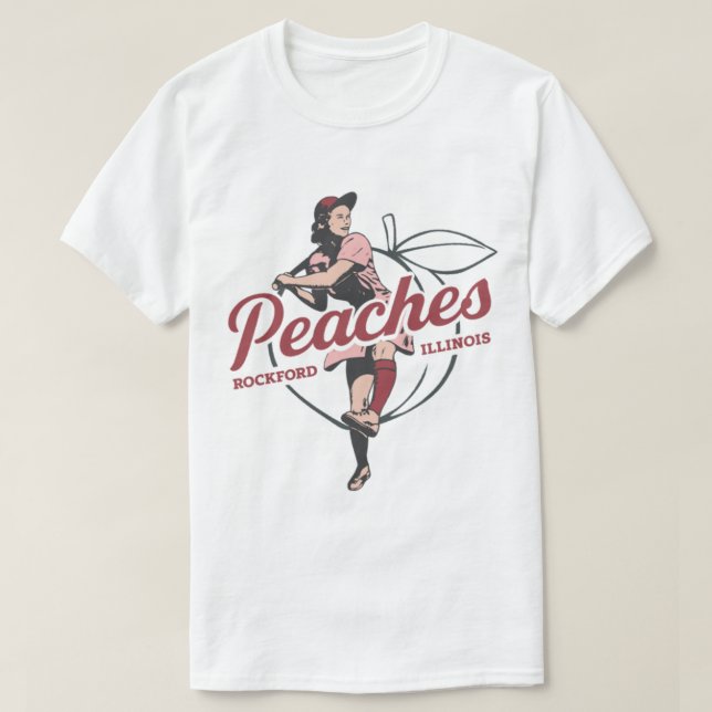 Camiseta Rockford Peaches (Diseño del anverso)