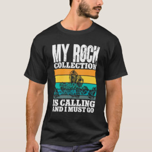 Camiseta Rockhound Retro Mi Colección De Rocas Está Llamand