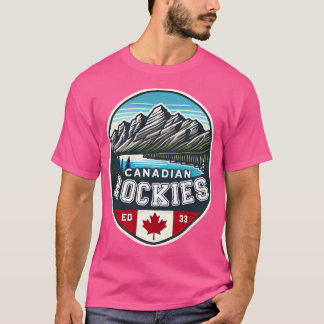 Camiseta Rockies Canadá Montañas Rocosas Souvenir A
