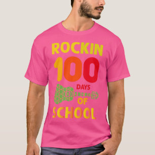 Camiseta Rockin 100 Days Of School 4