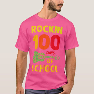 Camiseta Rockin 100 Days Of School 4