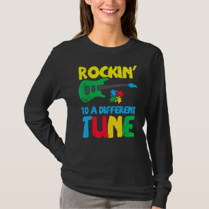 Camiseta Rockin A Diferentes Concienciaciones De Autismo De