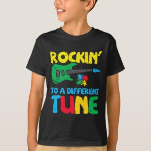 Camiseta Rockin A Diferentes Concienciaciones De Autismo De