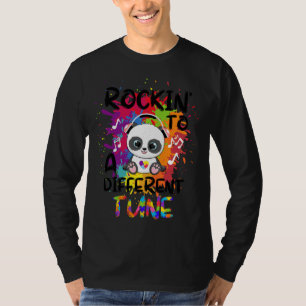 Camiseta Rockin A Otro Mes De Conciencia Del Autismo De Tun