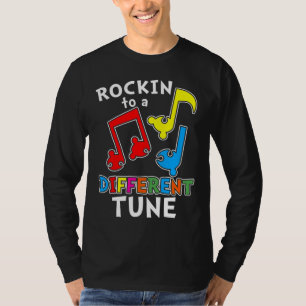 Camiseta Rockin A Un Autismo De Tune Diferente