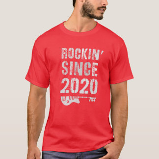 Camiseta Rockin' Awesome Desde 2020 Vintage Rockstar 2.º Bi