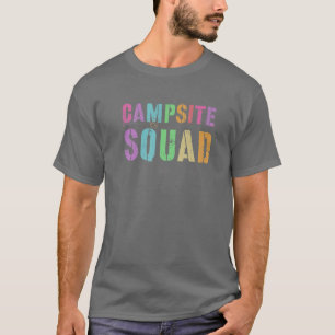 Camiseta Rockin' CAMPSITE SQUAD Consejero de Verano Te