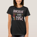 Camiseta Rockin desde 1952 Rock 70th Birthday<br><div class="desc">Rockin desde 1952 Rock 70th Birthday</div>