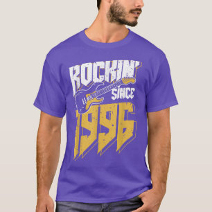 Camiseta Rockin': Desde 1996 Ventilador de Música de Rock 2