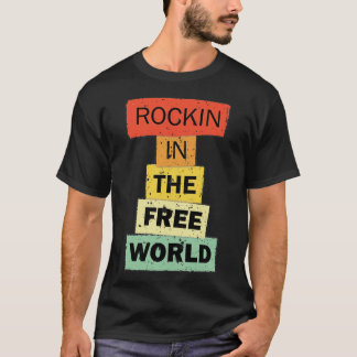 Camiseta Rockin en el mundo libre, curiosa cita diciendo re