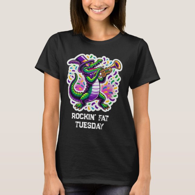Camiseta Rockin' Fat Tuesday (Anverso)