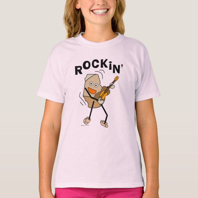 Camiseta Rockin Guitar (Anverso)