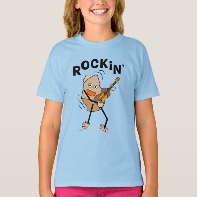 Camiseta Rockin Guitar (Anverso)