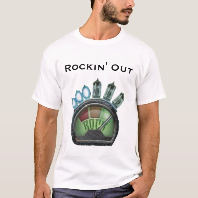 Camiseta Rockin hacia fuera (Anverso)