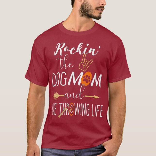 Camiseta Rockin: La madre del perro y el hacha de la vida g (Anverso)