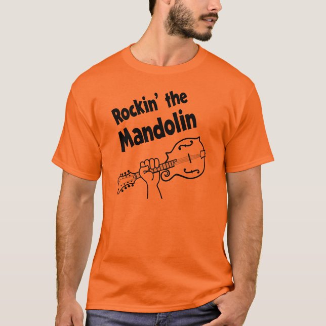 CAMISETA ROCKIN' LA MANDOLINA (Anverso)