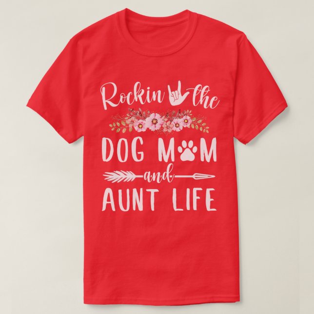 Camiseta Rockin La Tía La Vida Graciosa (Diseño del anverso)