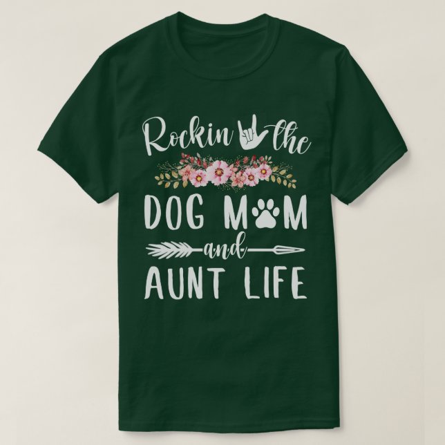 Camiseta Rockin La Tía La Vida Graciosa (Diseño del anverso)