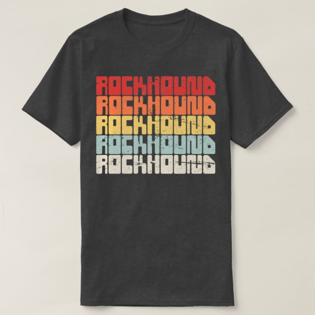 Camiseta Rockín retro (Diseño del anverso)