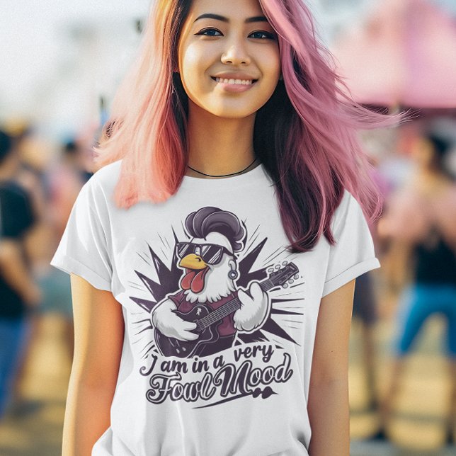 Camiseta Rockin Rooster: Guitarista de la sangre de aves (Subido por el creador)