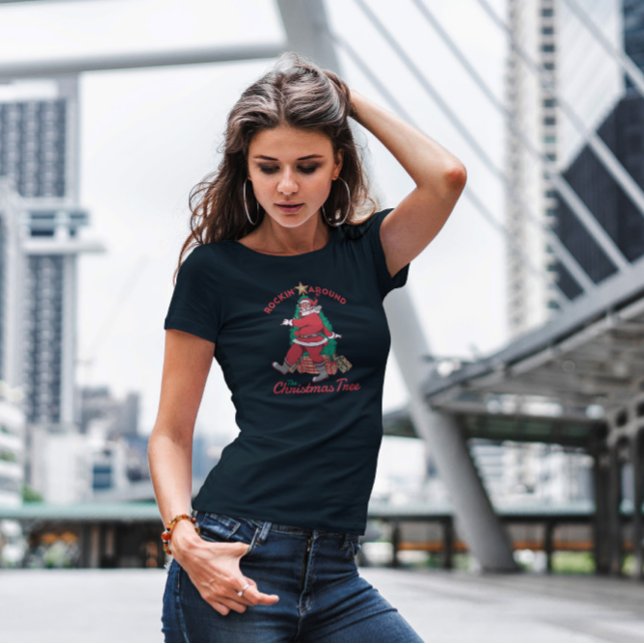Camiseta Rockin Santa (Subido por el creador)