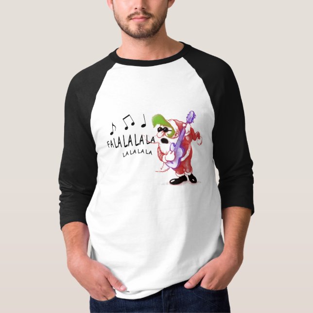 Camiseta Rockin Santa (Anverso)