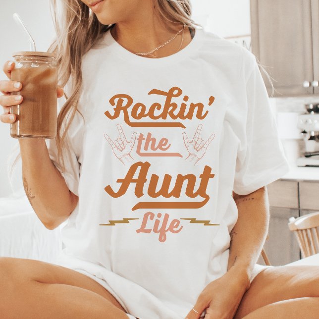 Camiseta Rockin' the Tía Life (Subido por el creador)