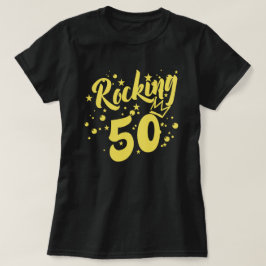 Camiseta Rocking 50 Cumpleaños