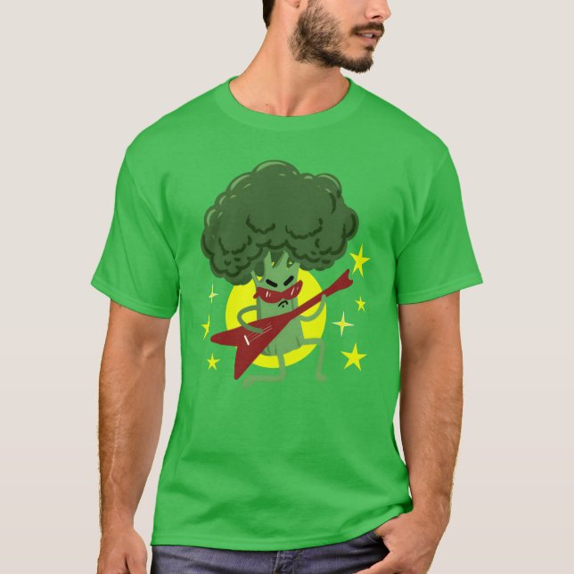 Camiseta Rocking Broccoli for Broccoli Lover family (Anverso)